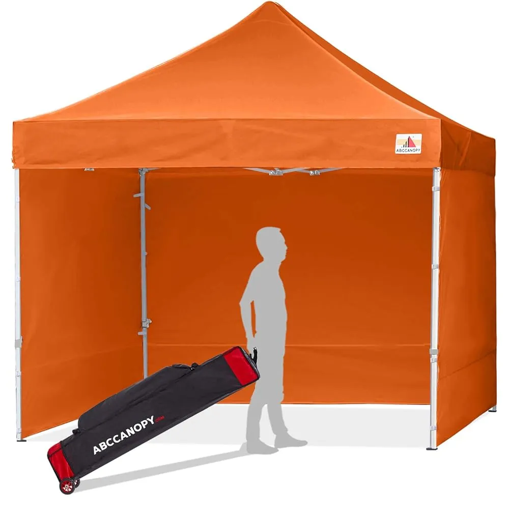 ABCCANOPY S1 Commercial Pop Up 10x10/10x15/10x20 Canopy Tent with Sidewalls