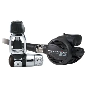 Atomic Aquatics B2 Regulator, Yoke Sealed with Color Kit and Z2 Octo Scuba Diving Package