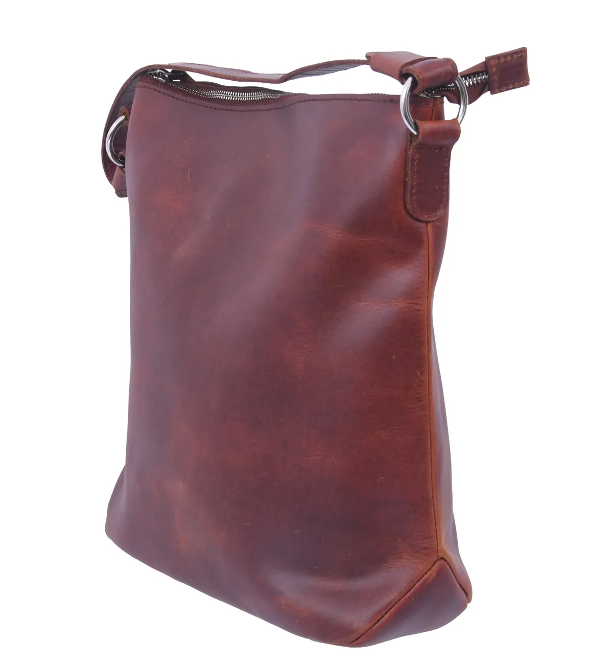 Brown Leather Sling Bag: The Classic Companion. Art: BG-1275