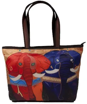 Elephant Purrfect Tote - Pride