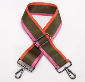 Hi Ho & Co Khaki / Gunmetal Bag Strap