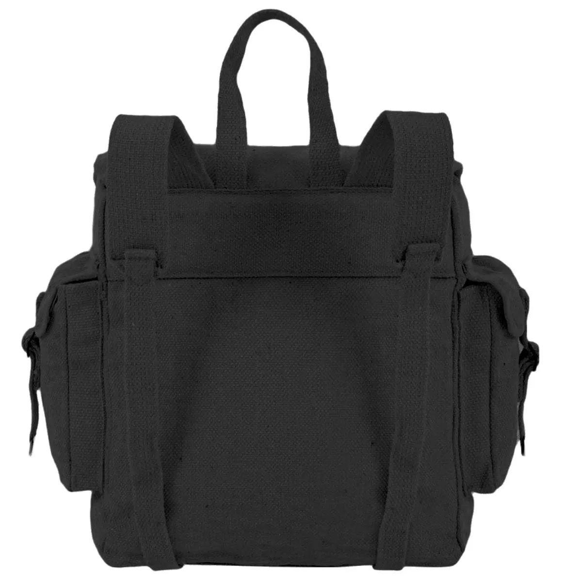 Highlander Large Pocketed Web Backpack Black