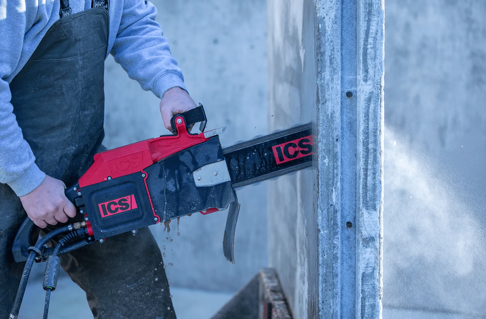 ICS 536-E Electric Concrete Chainsaw Package