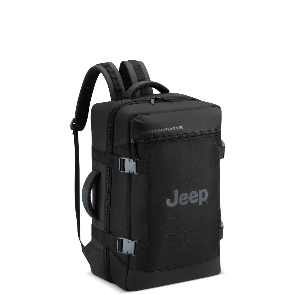 Jeep Carry On Lightweight Backpack - Black