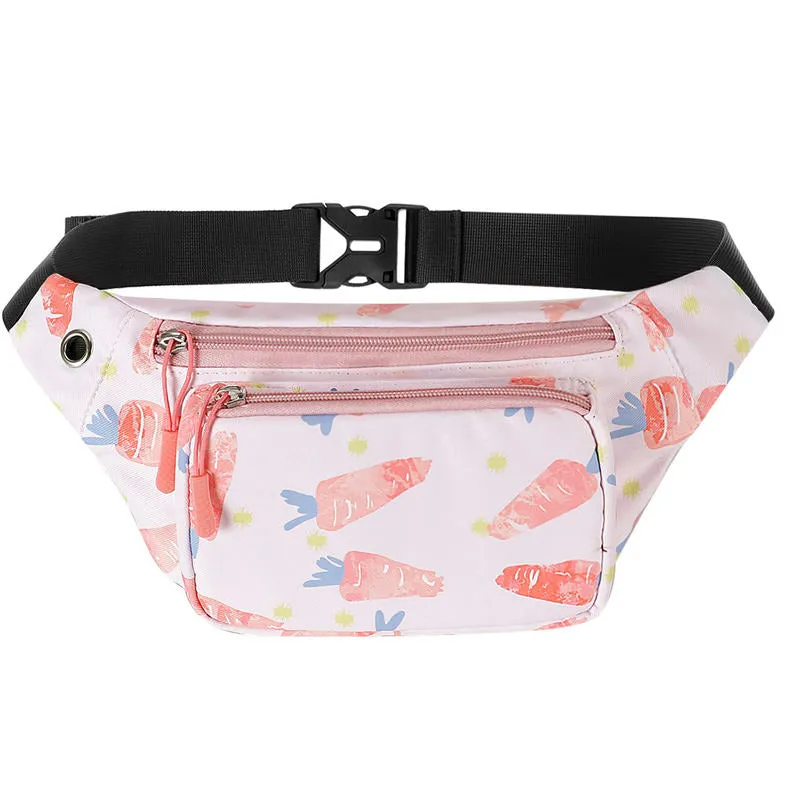 KAMO Cartoon Fanny Pack | Outdoor Lightweight Crossbody Daypack | Waist Bags