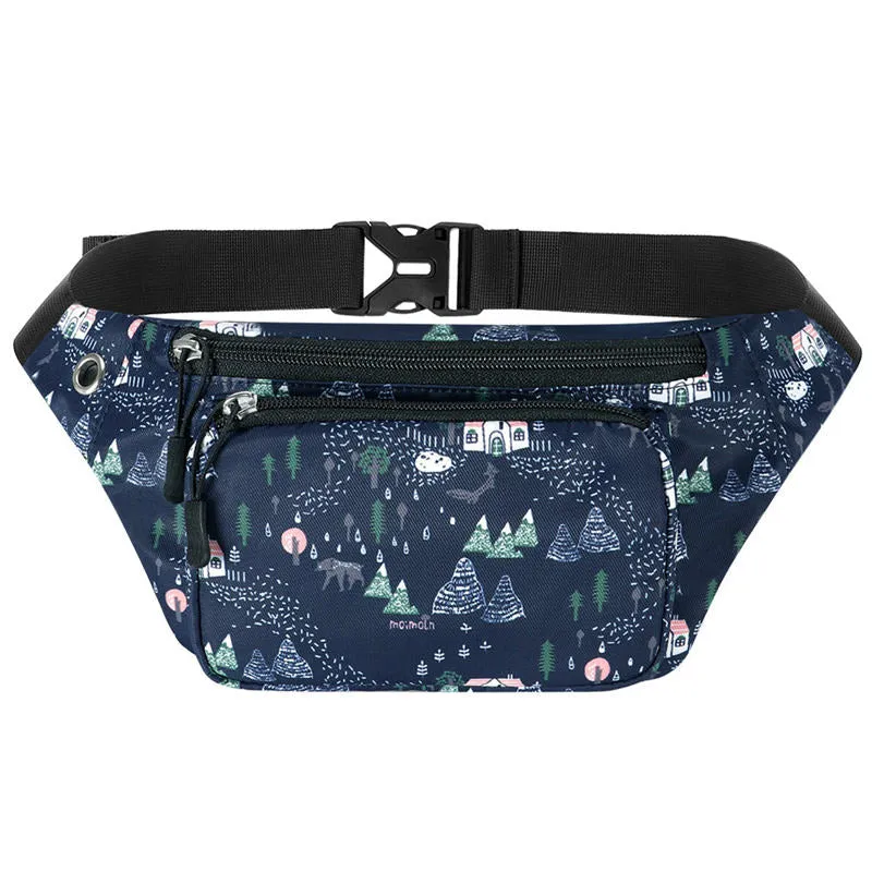 KAMO Cartoon Fanny Pack | Outdoor Lightweight Crossbody Daypack | Waist Bags