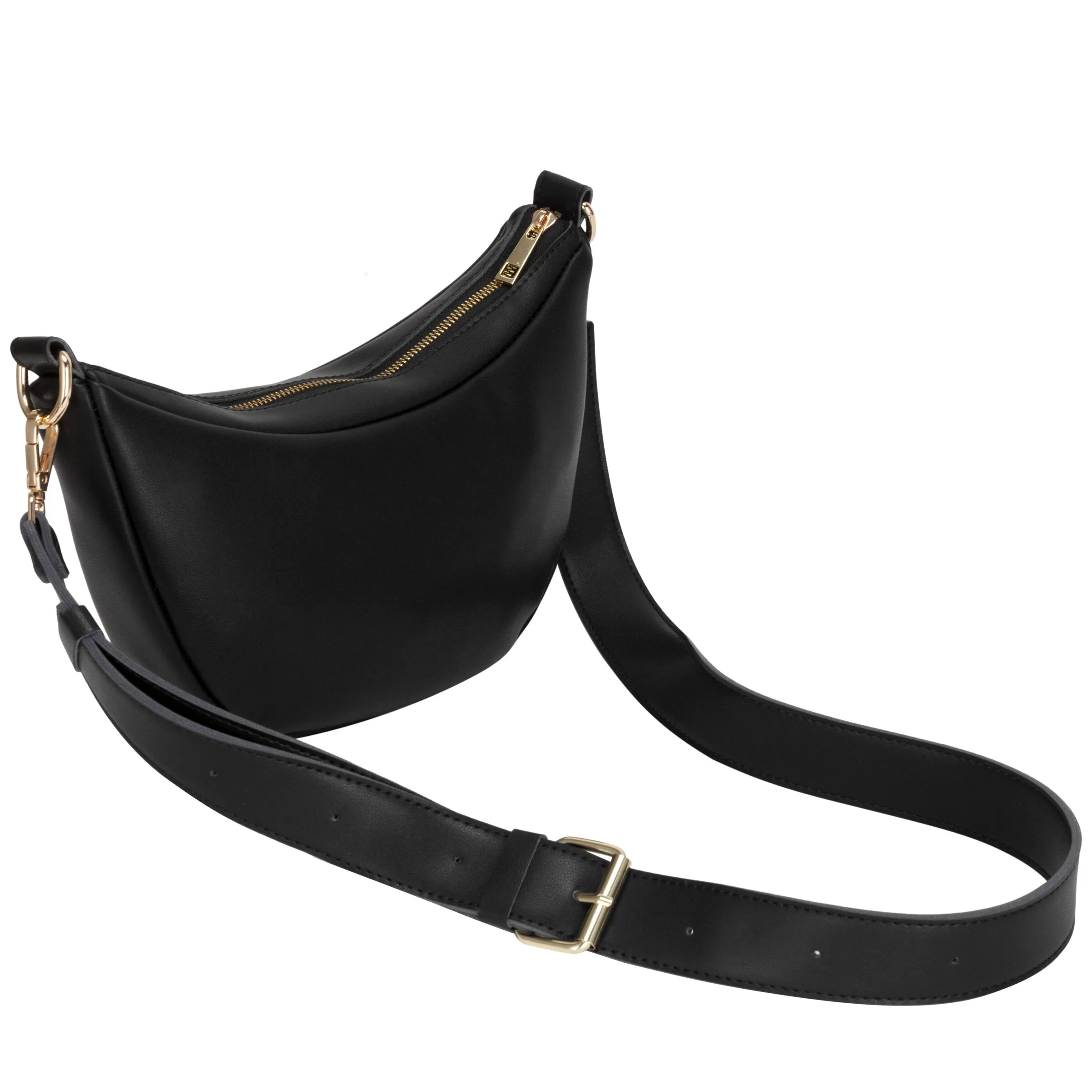 Large Slouch Crossbody In Black