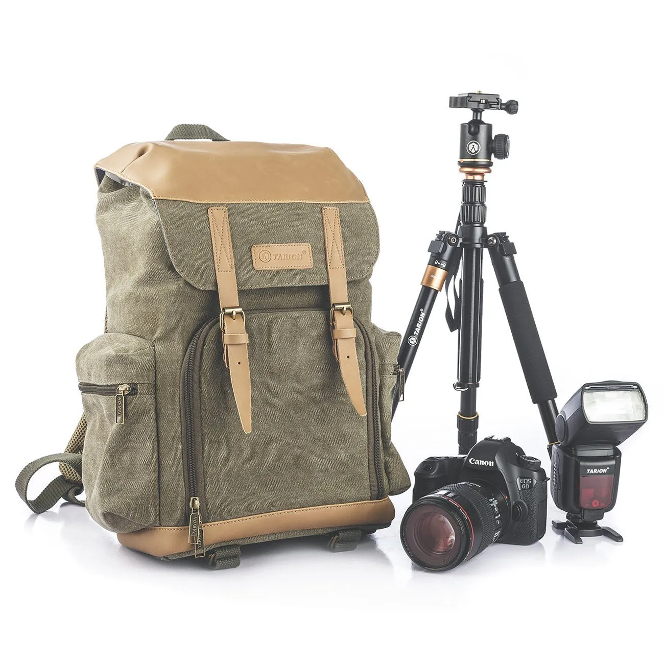 M-02 Canvas Camera Backpack