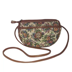 Mitzi Vintage Floral Tapestry Shoulder Bag Handbag