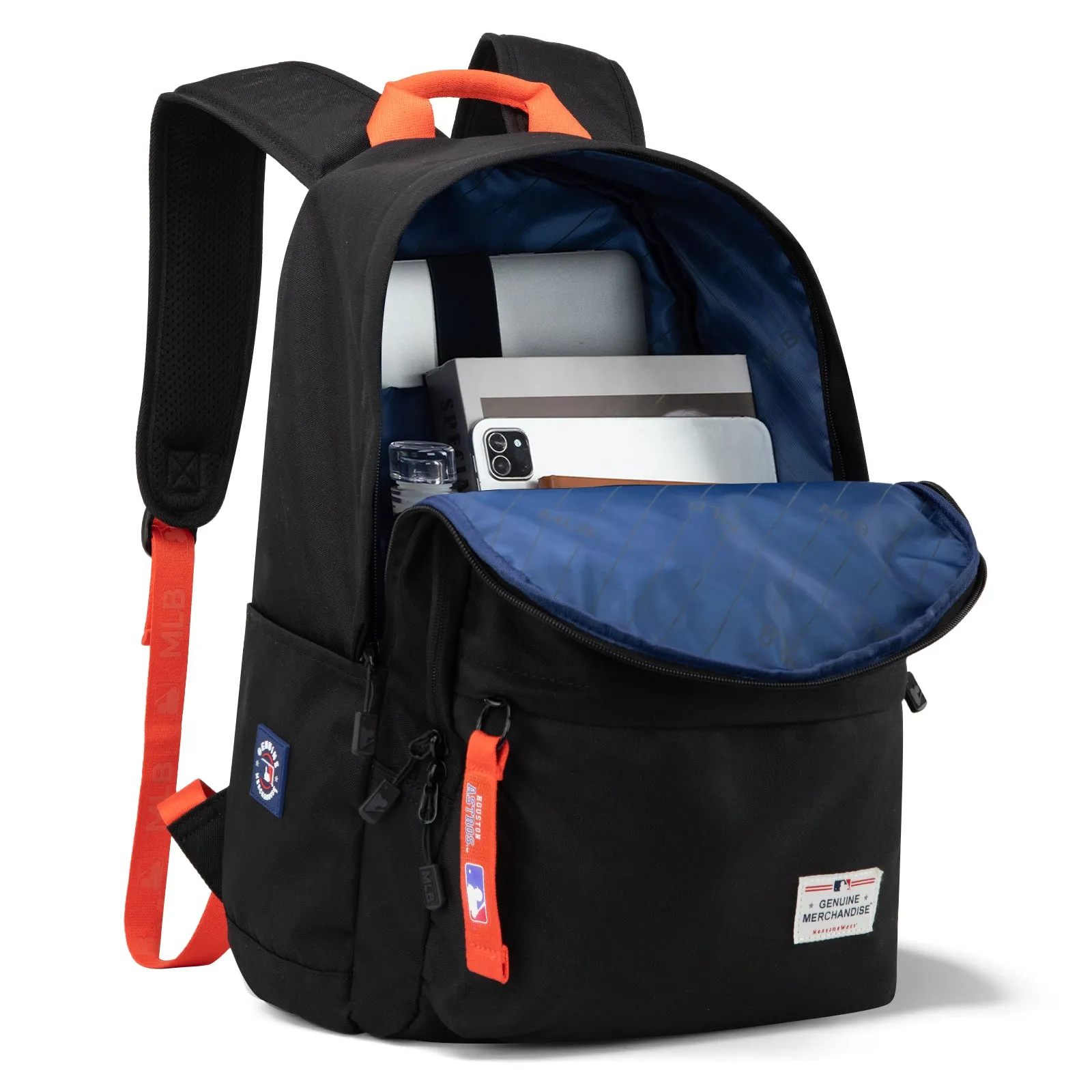 MLB-HA55-355  MLB Houston Astros Laptop Backpack