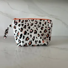 Neon Cheetah Medium Zipper Bag