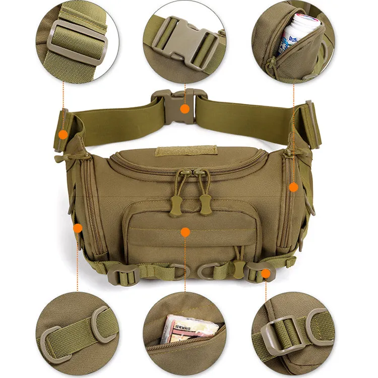 Outdoor Multifunctional Camouflage  Waist Bag