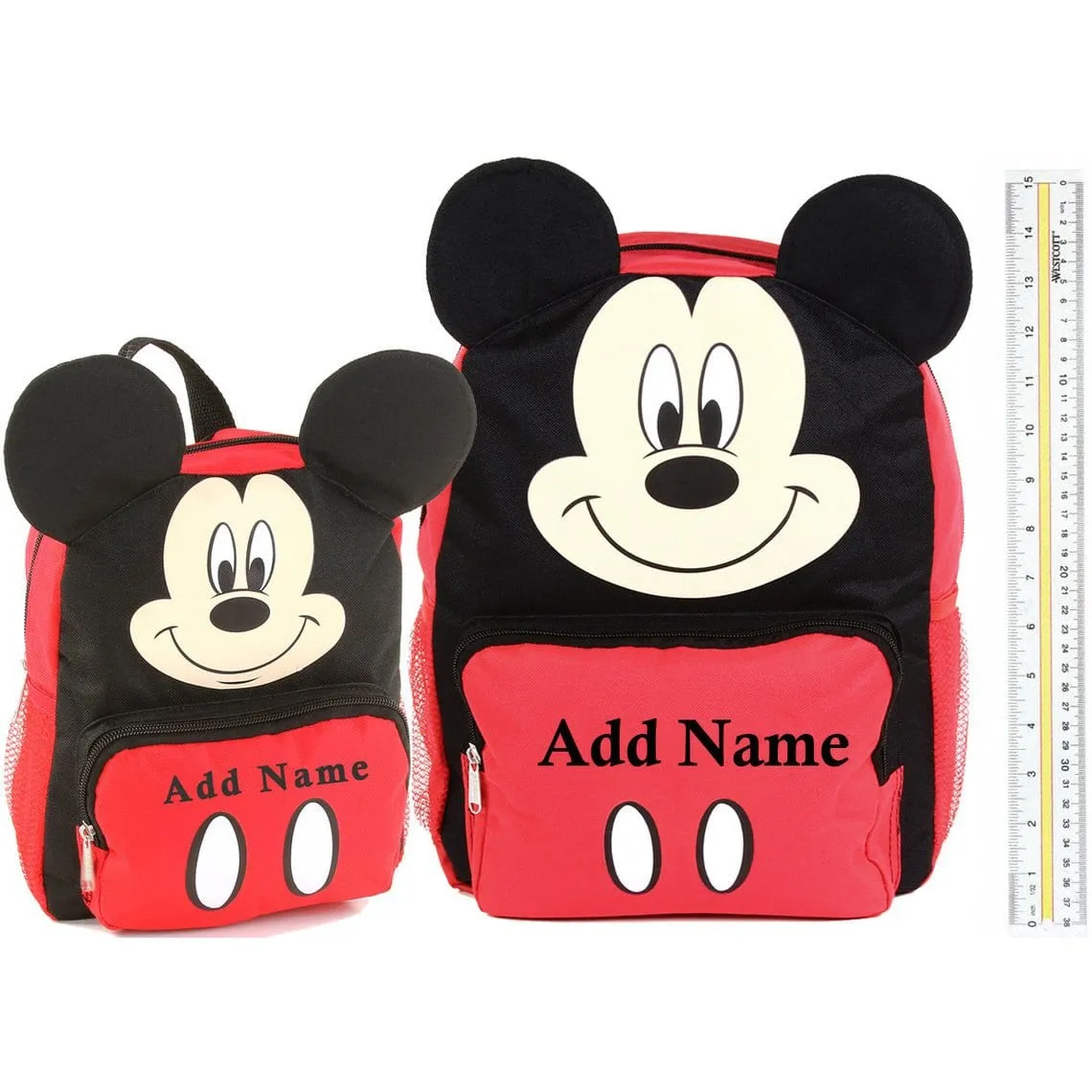 Personalized Minnie Mouse 14 Inch Mini Backpack with 3D Ears