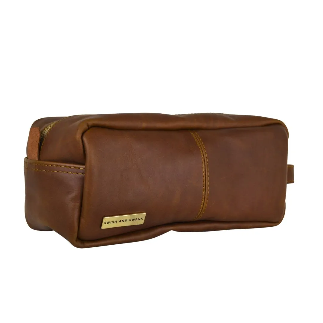 The Jumbo Unisex Toiletry Bag - Warm Tan