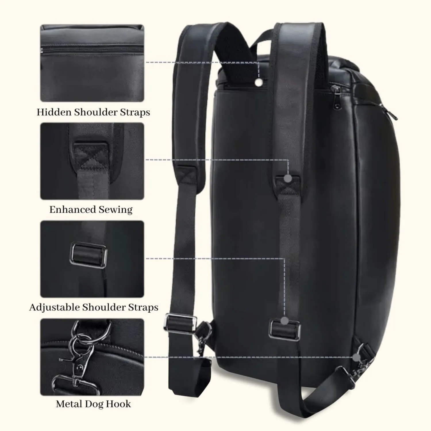 The Multifunction - Travel Duffel Backpack