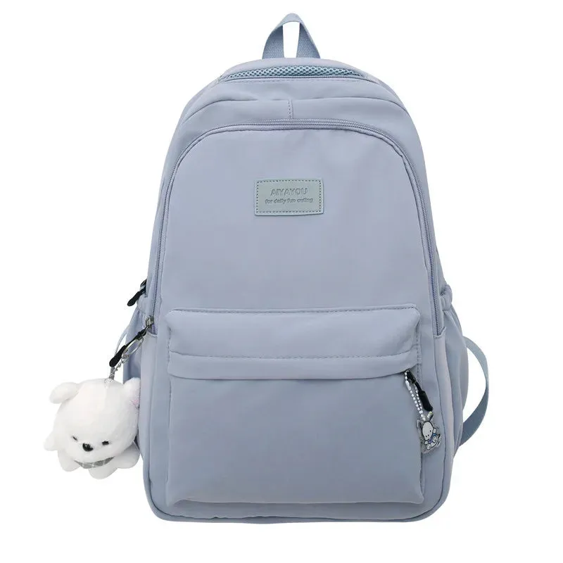 Trendy Waterproof College Backpack