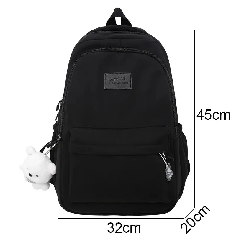 Trendy Waterproof College Backpack