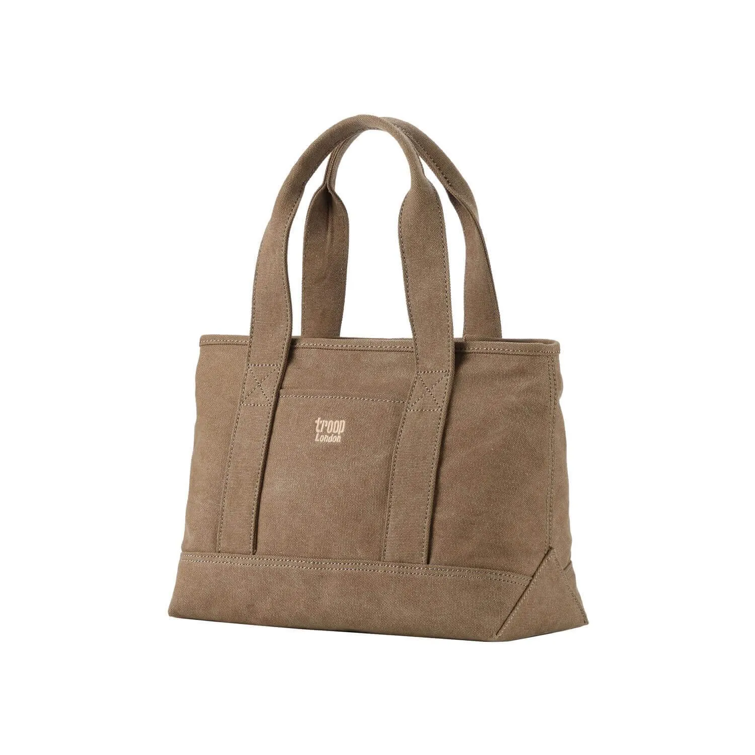 TRP0542 Troop London Classic Canvas Small Shoulder Bag/Tote Bag