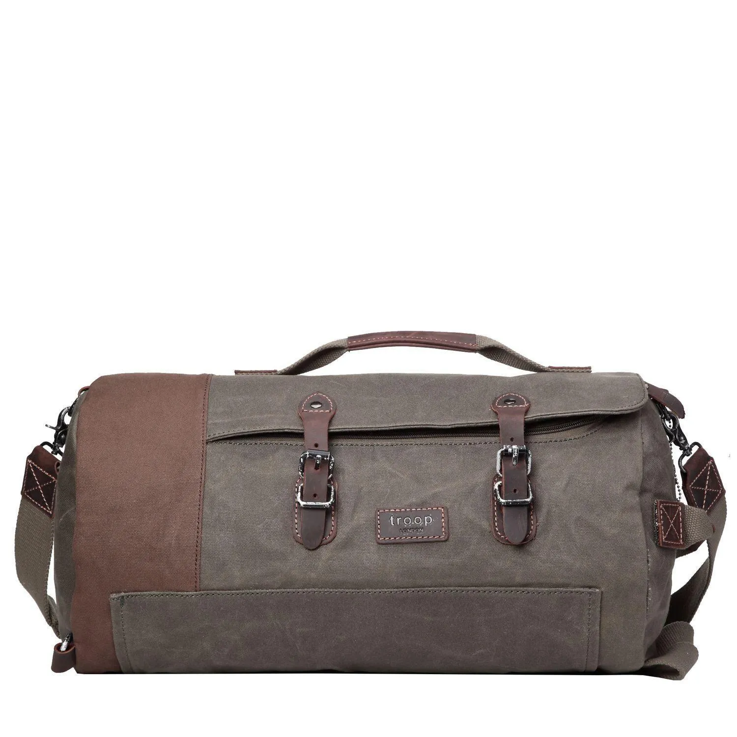 Unisex Canvas Duffel Backpack | Travel Laptop Bag Crossbody Holdall