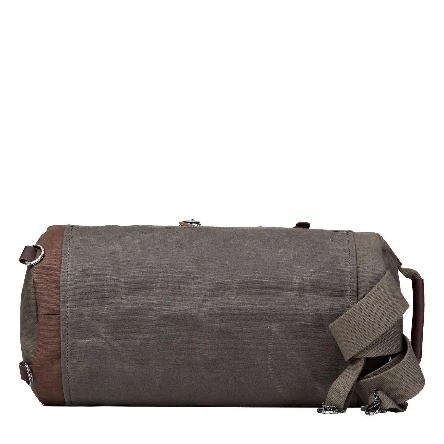 Unisex Canvas Duffel Backpack | Travel Laptop Bag Crossbody Holdall