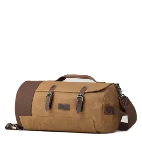 Unisex Canvas Duffel Backpack | Travel Laptop Bag Crossbody Holdall