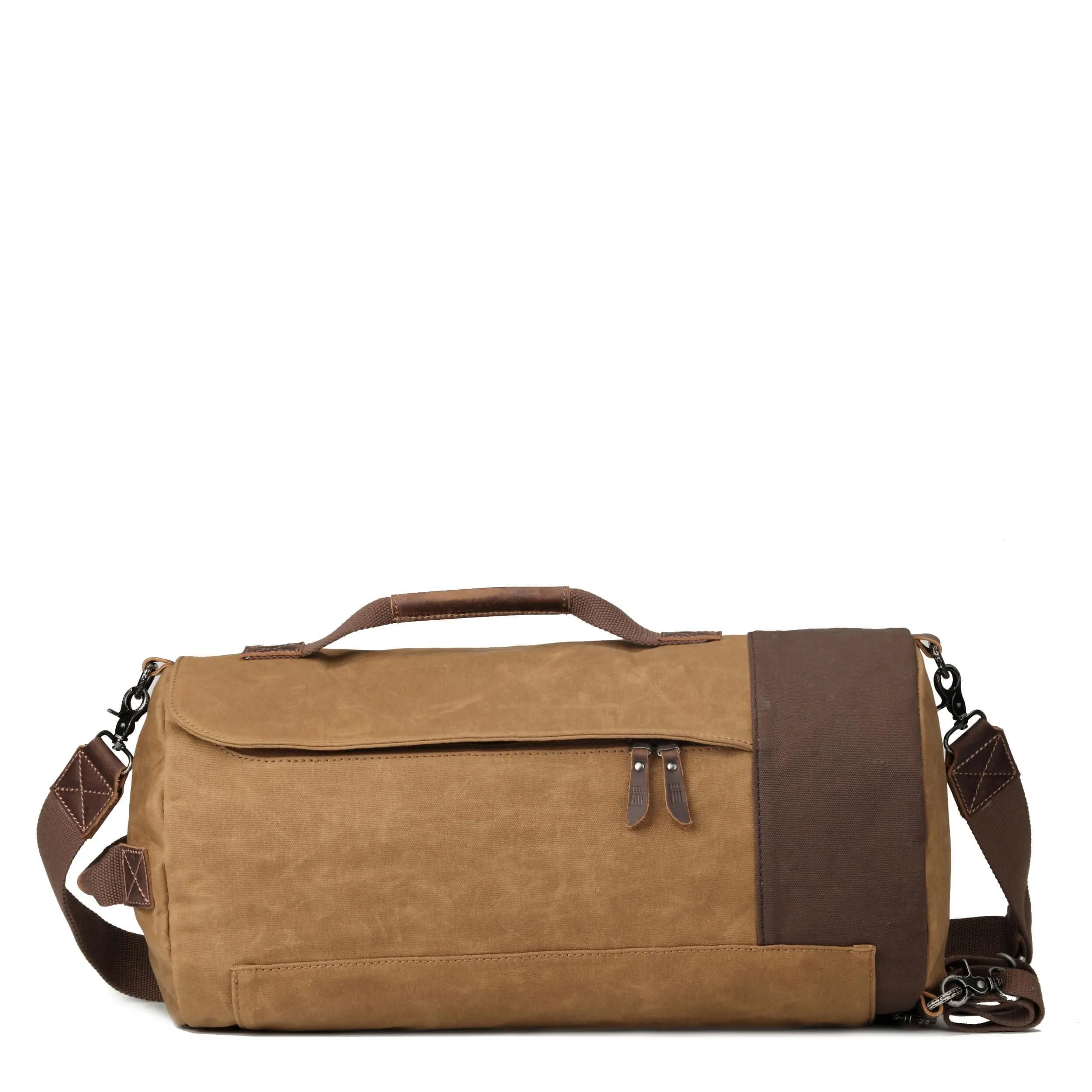 Unisex Canvas Duffel Backpack | Travel Laptop Bag Crossbody Holdall