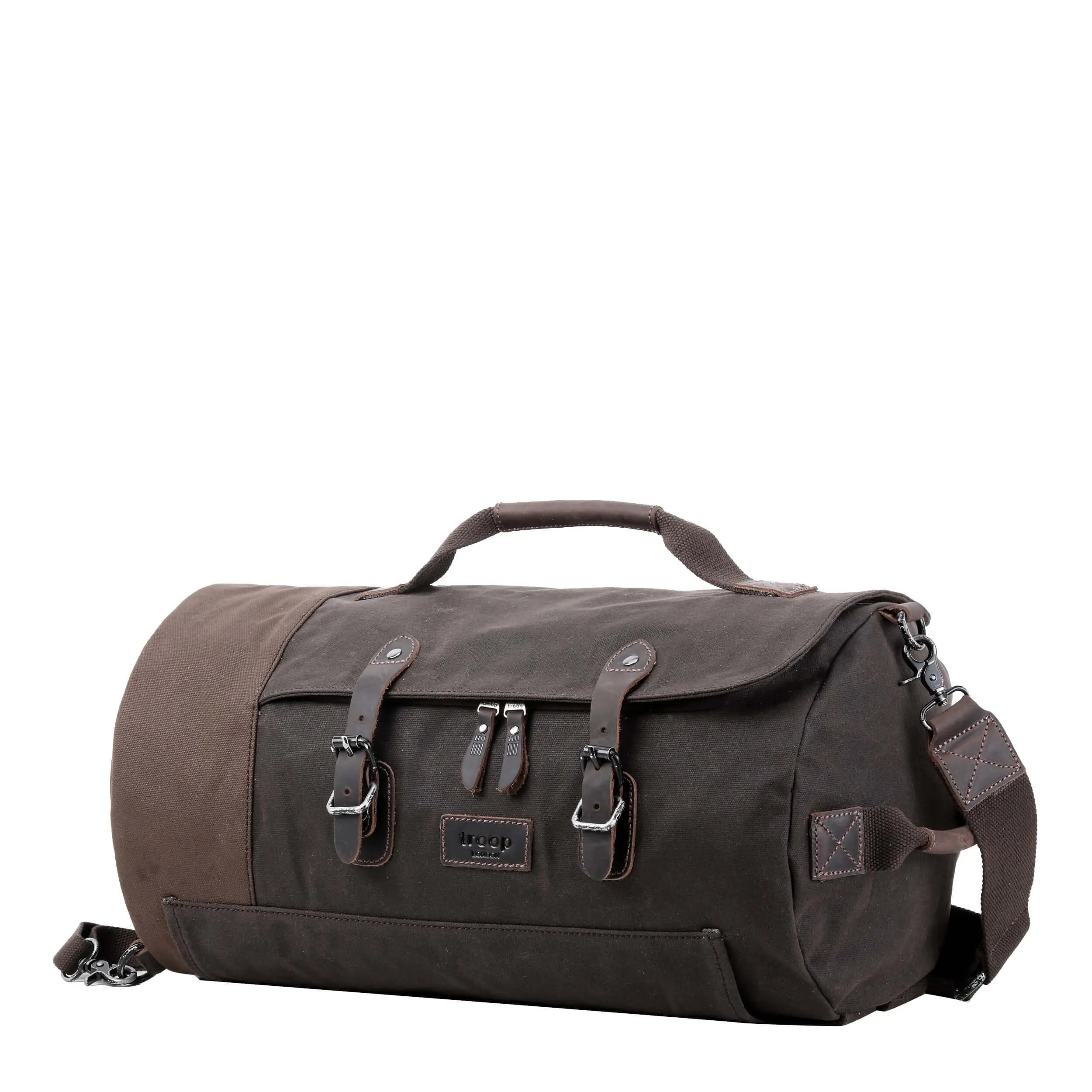 Unisex Canvas Duffel Backpack | Travel Laptop Bag Crossbody Holdall